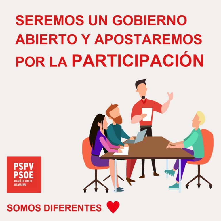 Fomentaremos la participación ciudadana