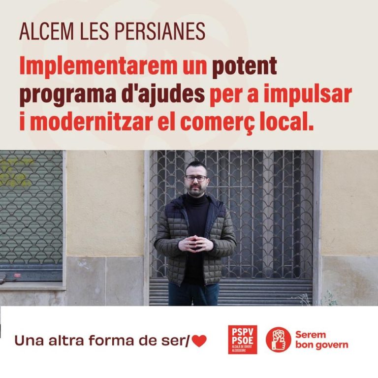 Alcem les persianes!! Revivim el comerç local.