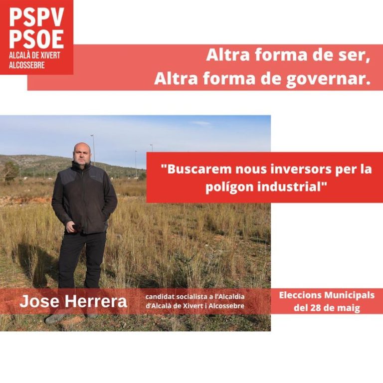 Buscaremos inversores para el polígono El Campaner.